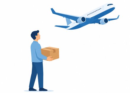 Sender with their package